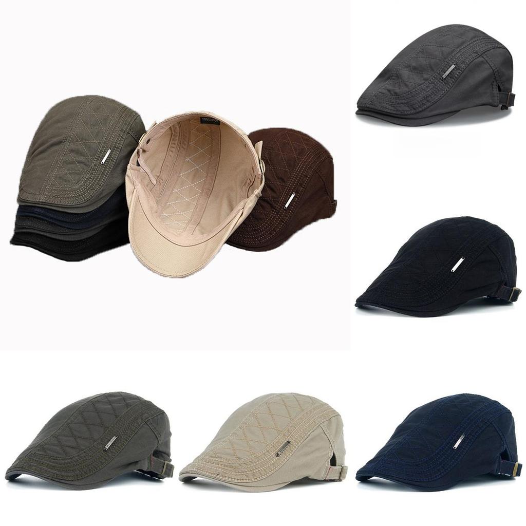 Cotton Newsboy Cap With Short Brim For Men And Women Spring Summer Fashion Accessory