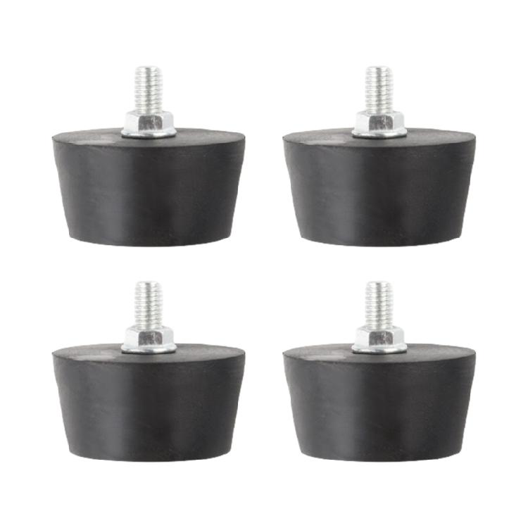 4PCS Rubber Vibration Dampers Sturdy Shock Absorbing Feet for Industrial Equipment Home Appliances Quiet Operations