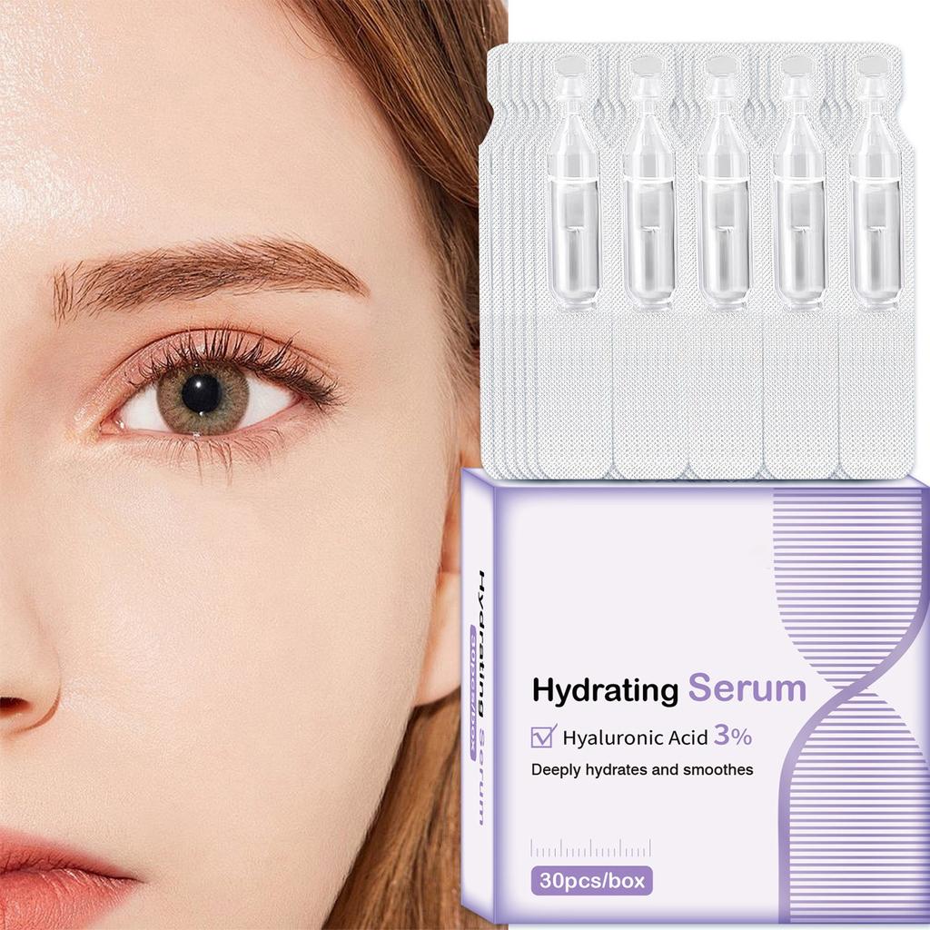 Hyaluronic Facial Serum Bright Face Dot Balm Dot Freckle Serum Resist Black Dot Brightening Resist Black Fade Dull 30PCS*1ml