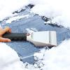 Auto Heated Electric Windshield Ice Scraper Flashlight Snow Melter Car Removal