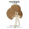 Women's New Straw Hat, Trendy Straw Hat for Summer, UV Protection, Sun Protection, Sunshade Hat for Vacation