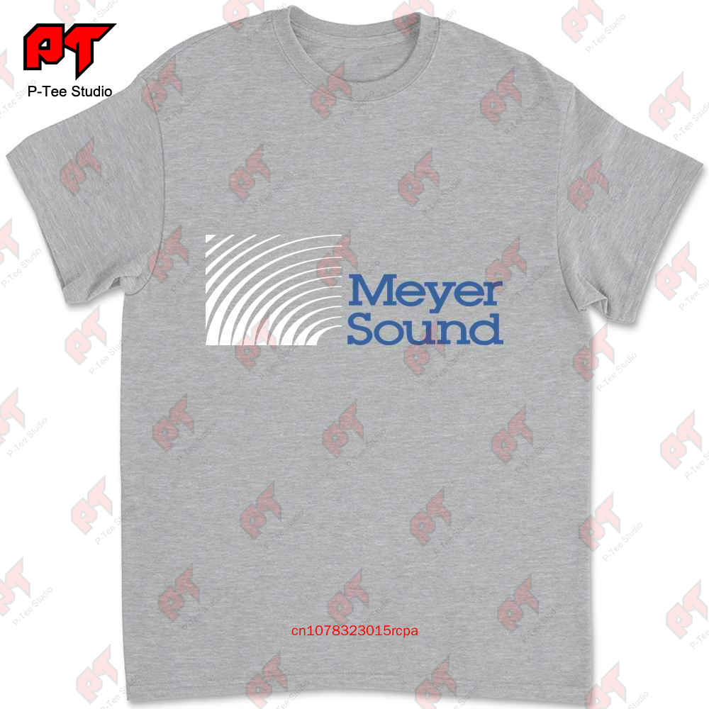 New UnisexS T Shirt Meyer Sound Thinking Logo Usa Size WomenS UDFD