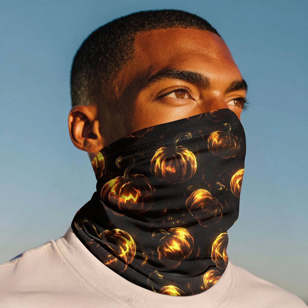 Outdoor Cycling Mask Fashion Printed Headscarf Neck Scarf