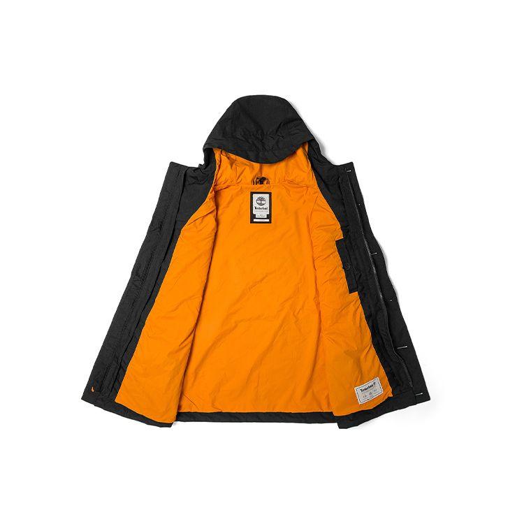 Timberland Outdoor Fleece Lined Three In One Hooded Logo Jacket Men Jacket Black A448C-001
