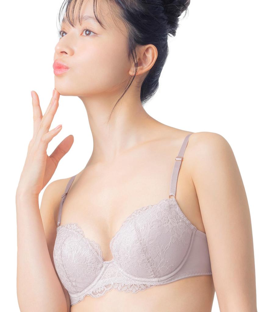 Bra for a plump and natural delicate and light cup Up small and large PI C70 [Wing/Wacoal] bust, lace, AA-F [Natural Bra] Bra, sizes, KB3000, women's,
