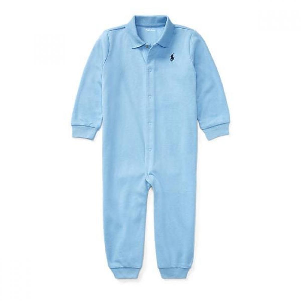 Ralph Lauren Baby Boy Cotton Polo Coverall Cwpoopci3320012400 6M