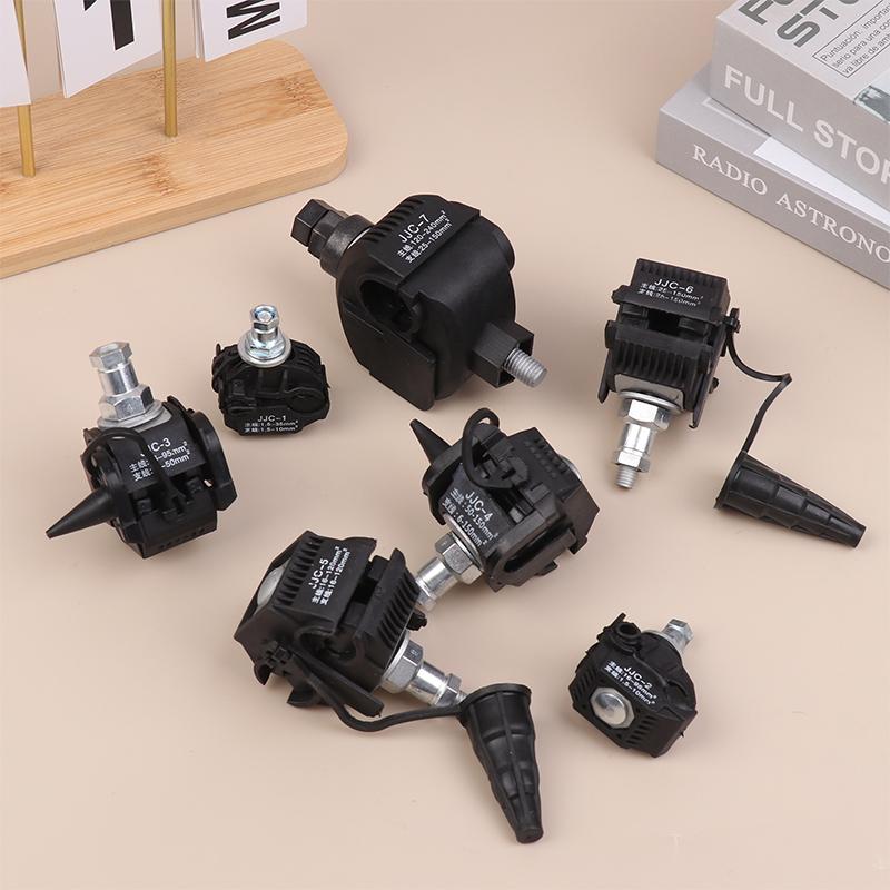 1Pc Insulation Piercing Connector 1Kv No Peeling Piercing Clamp High Low Voltage Cable Splitter Insulation Piercing Connector