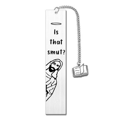 Humor Peeking Jesuses Book Marker Christian Baptism Gift Funny Bookmark for Women Mens Book Lover Reader Book Accessories