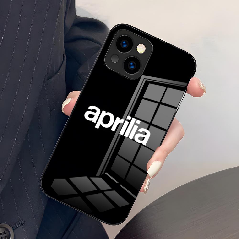 Cool A-ApriliaS Racing Phone Case For IPhone 17 Pro Max 15 Pro 16 14 Plus 12 13 Mini 11 Pro Shockproof Glass Cover