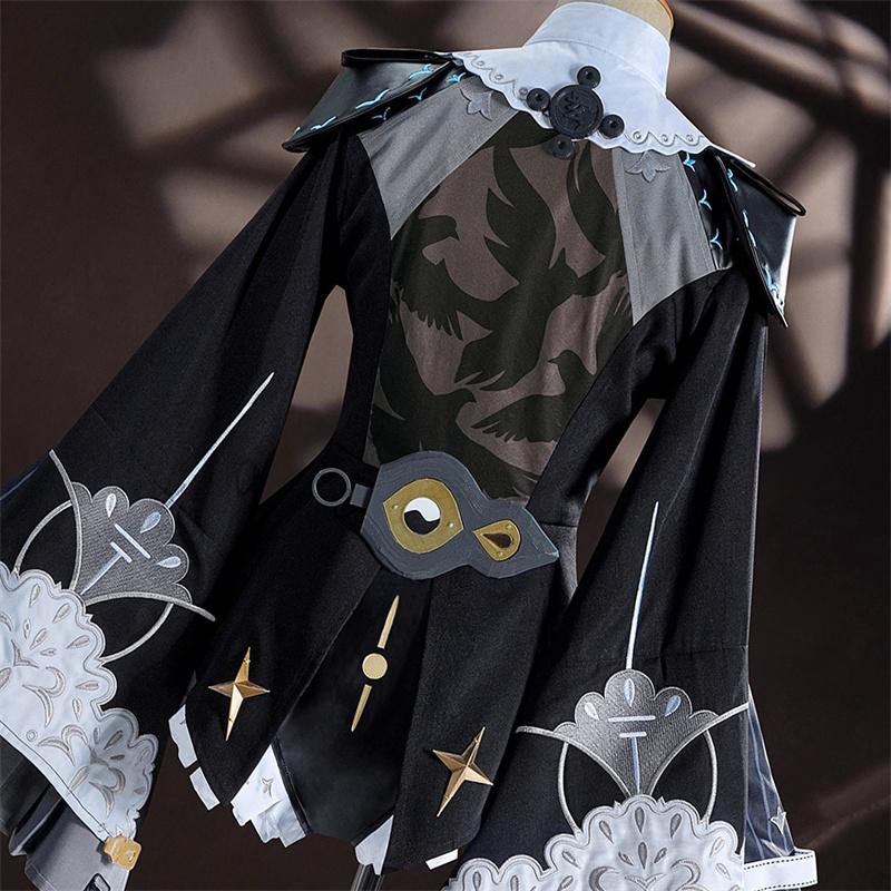 Game Zenless Zone Zero Trails Of Ink Yixuan Cosplay Costume Agent Yixuan Black Punk Suit Women Halloween Party Outfit