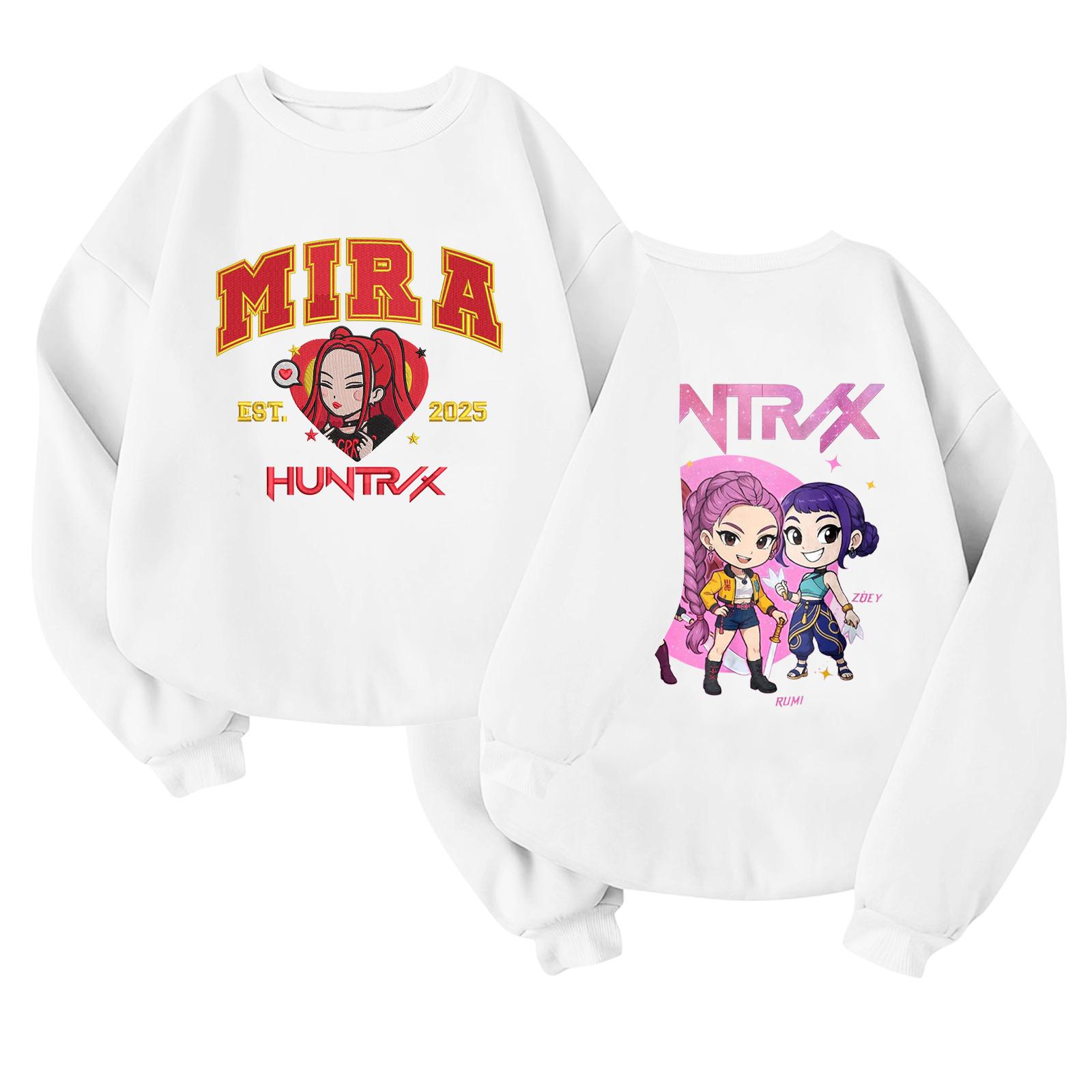 

Детский модный легкий пуловер с длинным рукавом и круглым вырезом с карманами, пуловер с принтом 160 белый