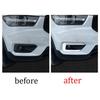 For Volvo XC40 19-22 Chrome Exterior Front Fog Light Lamp Frame Cover Trim 2PCS