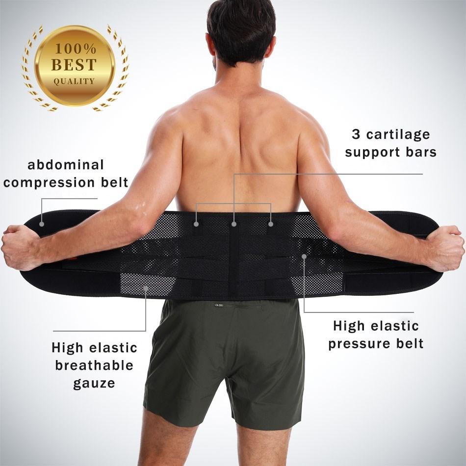 Orthopedic Corset Back Support Gym Fitness Weightlifting Belt Waist Belts Squats Dumbbell Lumbar Brace Protector