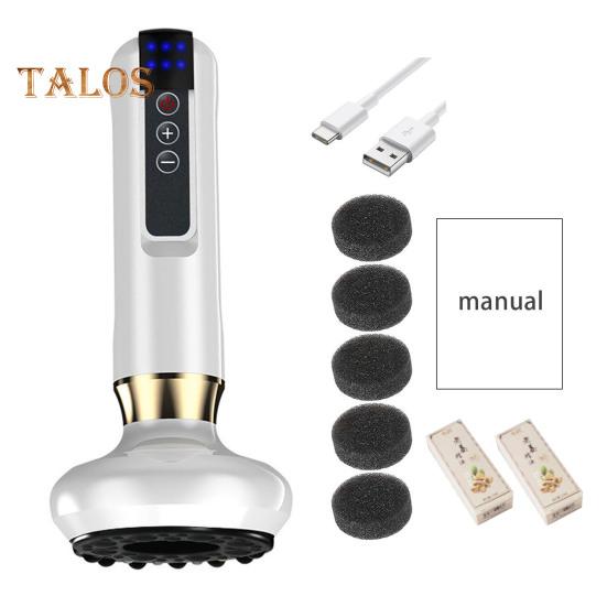 

Электрический массажер с 12 режимами всасывания, компактный портативный аккумуляторный беспроводной массажер для борьбы с целлюлитом, инструмент для массажа тела белый