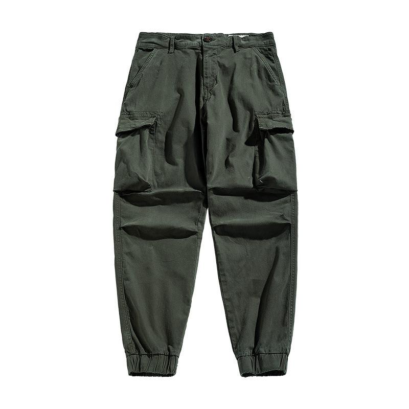 Versatile Men's Pants Casual Leggings High Quality Multi-bag Overalls Men's Clothing