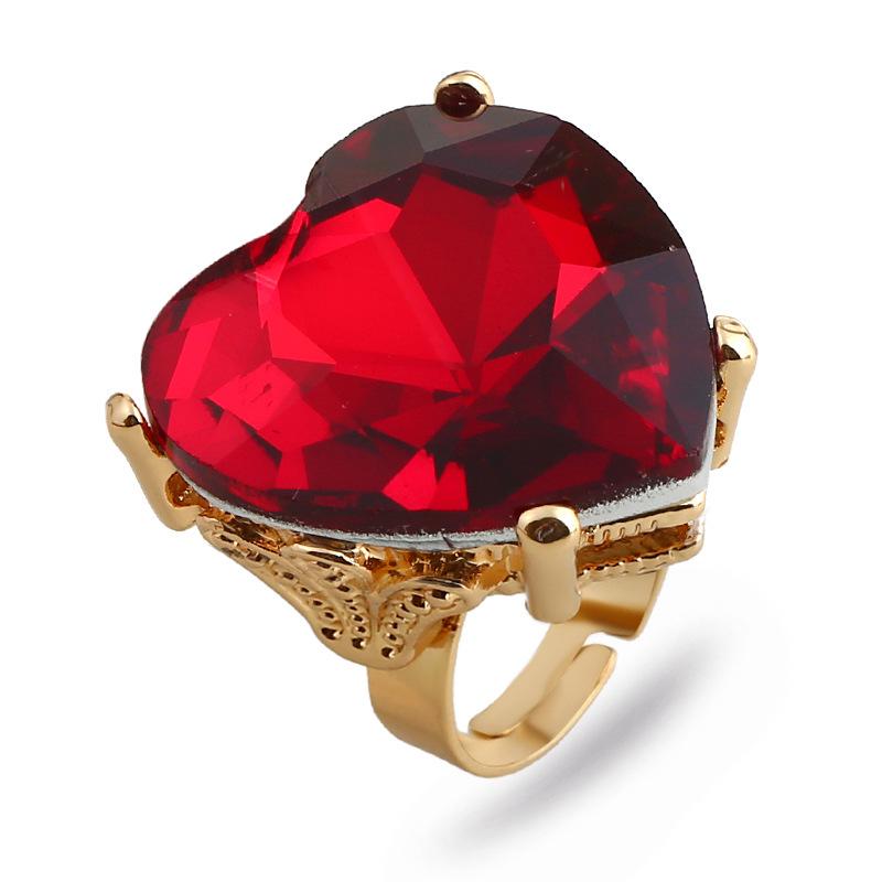 Luxury European & American Style Middle Eastern Fashion Gem Ring