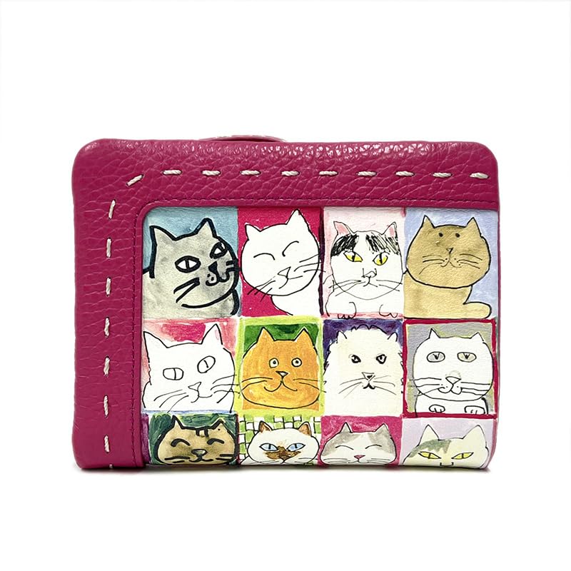 

Bifold Wallet Craft Purse Dark Pink [Manhattaner’s] 75-1692 Women’s темно-рожевого кольору