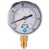 1Pcs 68mm Pressure Compound Vacuum Gauge Glycerine Filled Gauges 1/4 BSP Bottom Mount -1-10 Bar -30-150 Inhg/psi