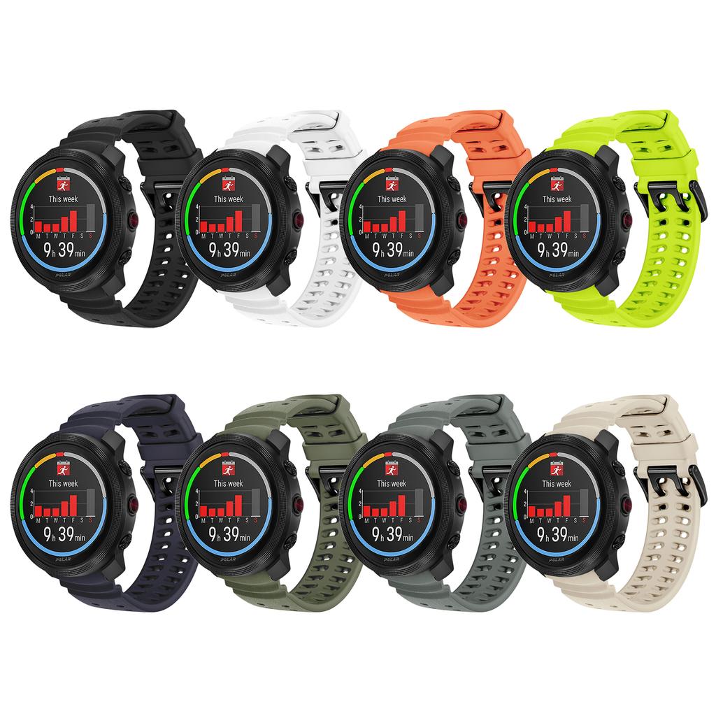 22mm Silicone Strap For POLAR Vantage M3 V3 M M2 1:1 Wristband For POLAR Grit X2 Pro Titan GritX Sport Band Bracelet