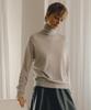 OCTETTE Marino Wool Polo Neck Knit_3Color