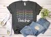 Teachin' Shirts, Third Grade Shirt, Third Grade Teachin', 3nd Grade, Gifts for Teachers, Back To School, Hello Kindergarten Teacher
