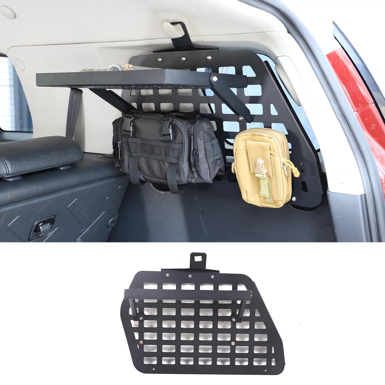 

For Toyota FJ Cruiser 2007-2026 Storage Panel Side Window Shelf Car Rear Trunk Debris Rack Interior Accessories білий