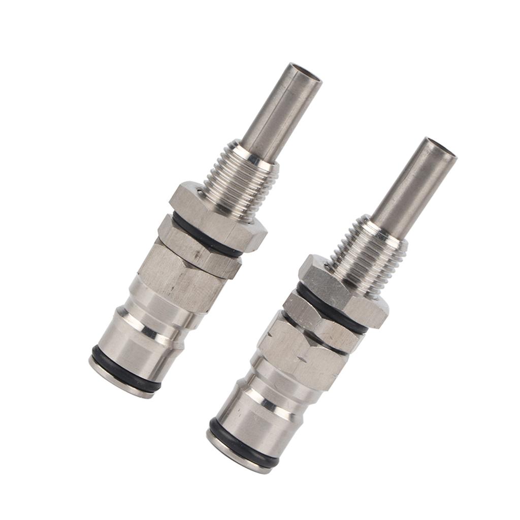 2pcs/ Set Stainless Steel Sturdy Keg Beer Ball Lock Post Connector