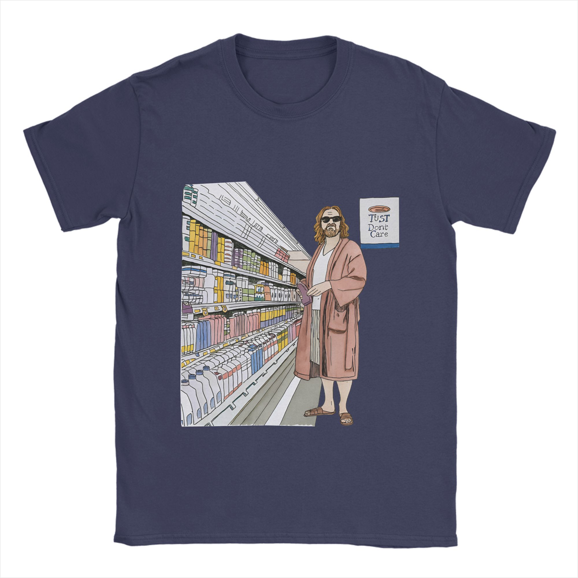 

The Dude Big Lebowski Men T Shirt Unique Tees Short Sleeve Round Collar T-Shirt 100% Cotton Summer Tops 4XL