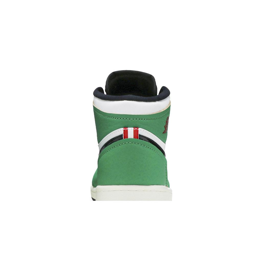Air Jordan 1 Retro High OG PreSchool 'Lucky Green' (Unisex) Lucky Green / Black / White / Sail Kids' Basketball Shoes CU0449 300