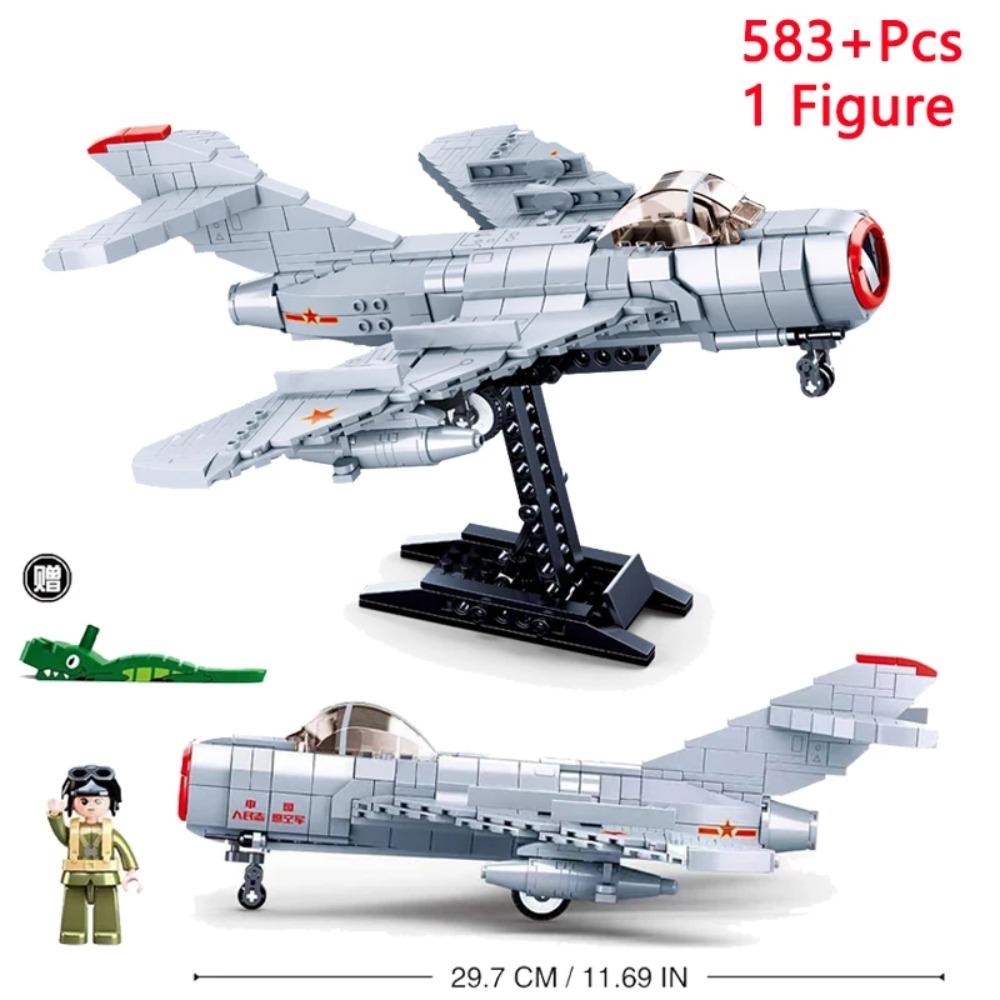SLUBAN Militare Re di Jaeger AH-1Z VIPER Gunship Elicottero Armato Kit di Costruzione Mattoncini Giocattoli Modello Classico per Bambini Regali