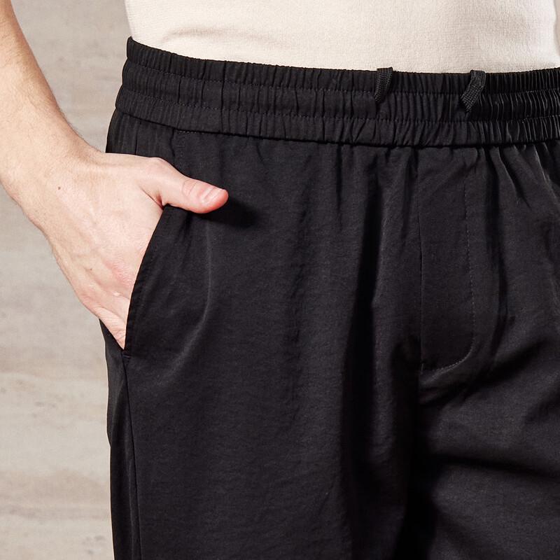 Antonio Men's Linen Texture Lightweight Casual Pants