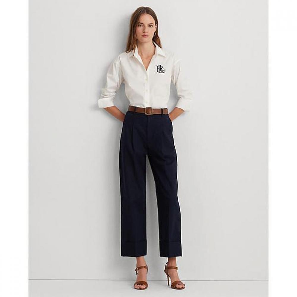 Lauren Ralph Lauren Stretch Katoenen Shirt Wmlrshts6820379100 