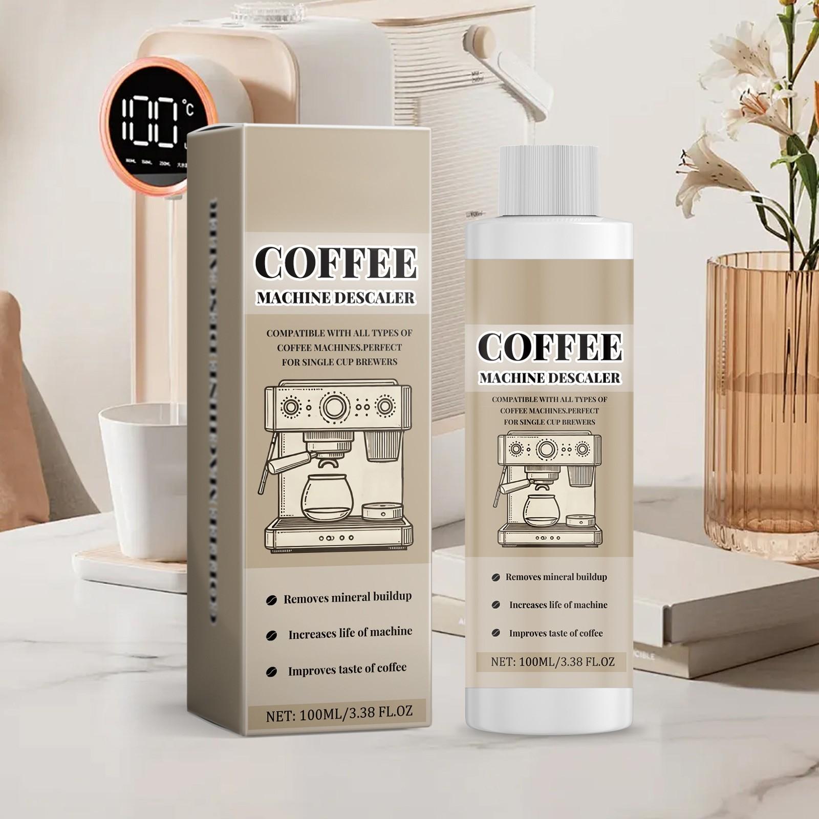 

Раствор для чистки кофемашины Средство для удаления накипи Get Cleaning Универсальное чистящее средство Кухонные аксессуары 1 бутылка 100 мл 100ml