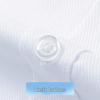 Futing Men's Long Sleeve Business Casual Shirt