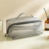New Large Capacity Mesh Makeup Bag Transparent Wash Bag Travel Cosmetic Bags Women Handheld Makeup Pouch Travel Toiletry Bag
