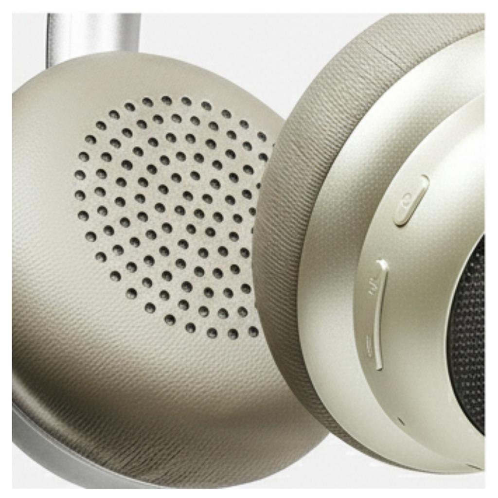LogiLink AuraSolo BT 6.0 ANC Wireless On-Ear Headphones with Microphone, Brown
