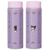 Skater Stainless Steel Mug Bottle, 500ml, Easy to Hold, Octagonal Shape, Insulated, Kuromi Flower Retro, Sanrio Design, STO5-A