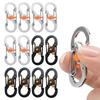 Set of 12 Carabiner Locks with Carabiner Locks, Lightweight and