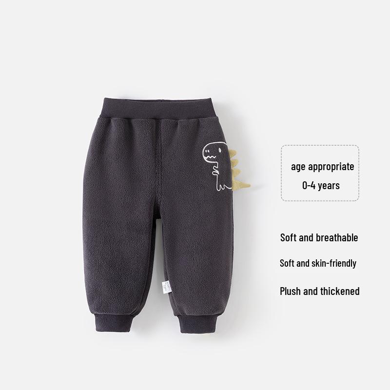 

Двусторонние детские брюки-джоггеры из орлона: Утепленный осенне-зимний повседневный для мальчиков и девочек 100 cm