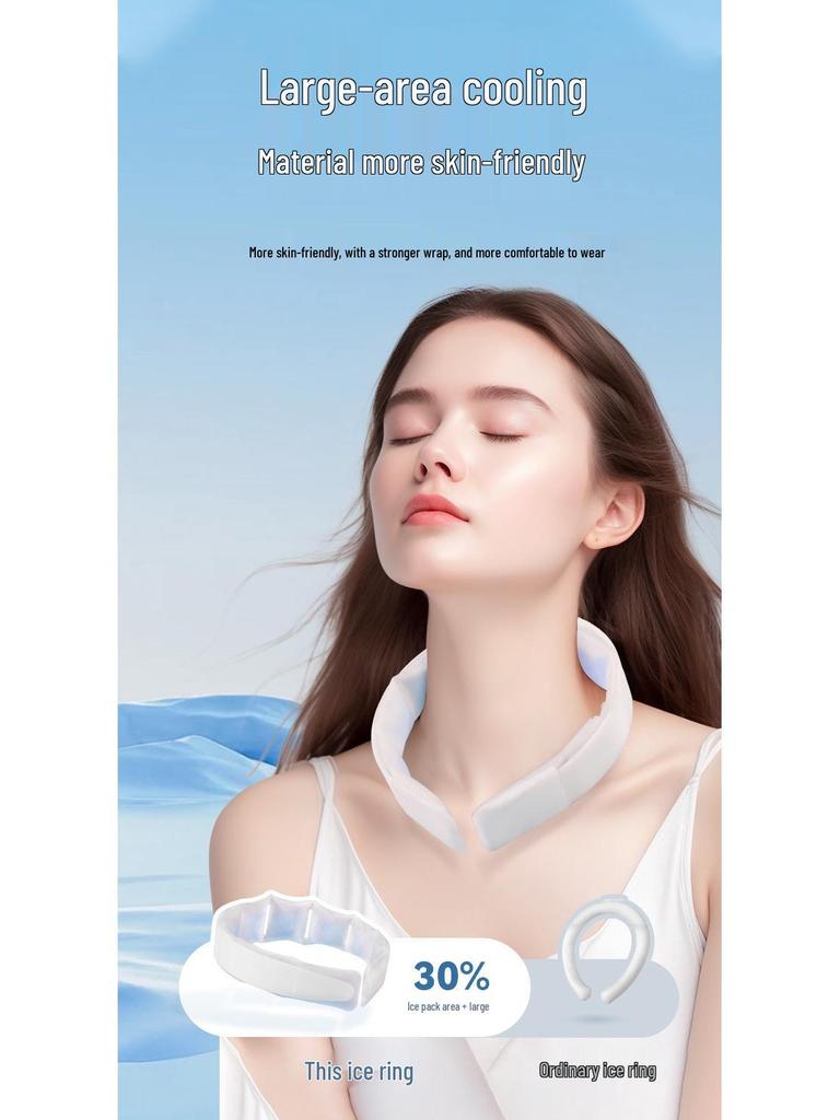Waterproof TPU Cooling Neck Wrap: Summer Sports & Daily Use Ice Necklace
