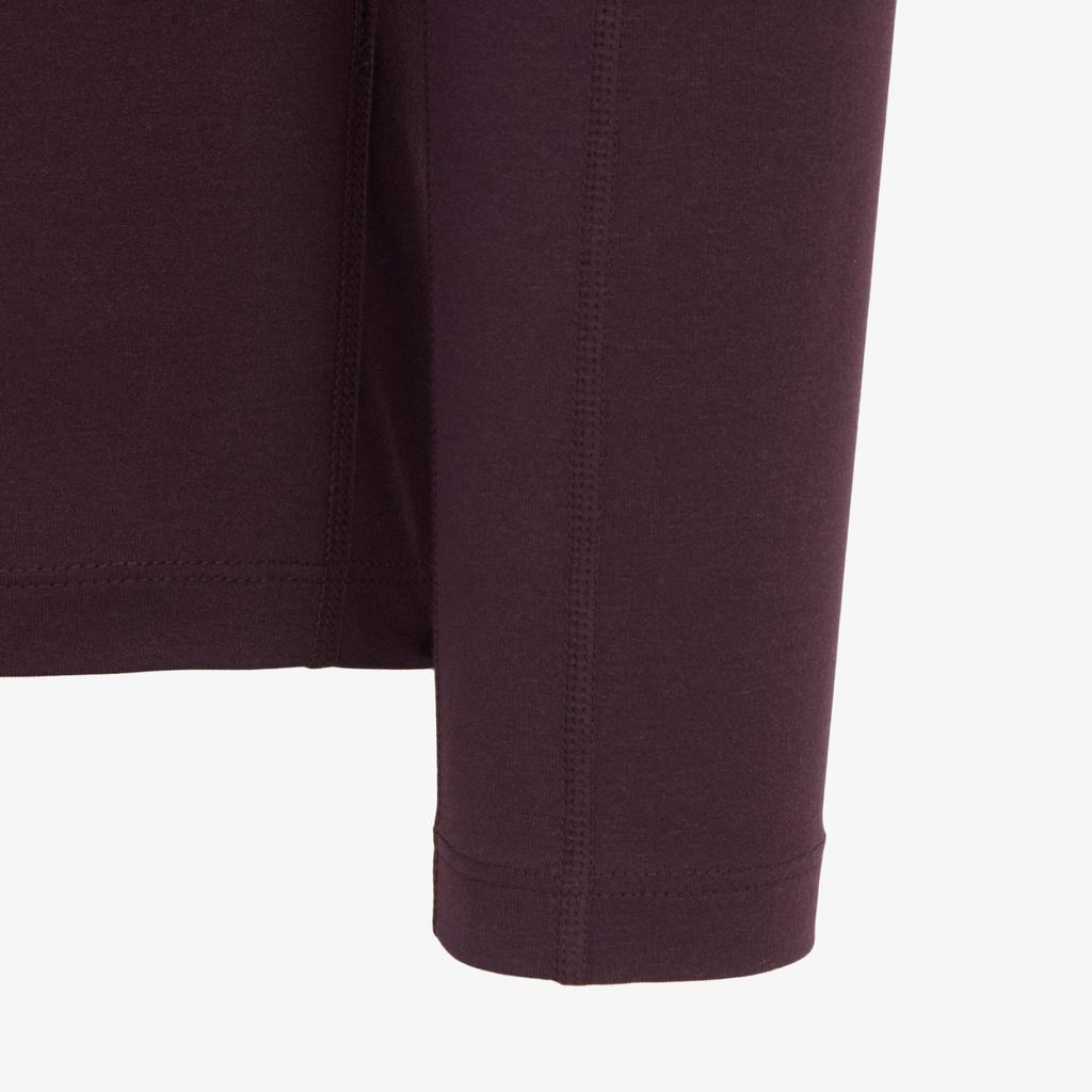 The North Face Logo Stand Collar Half Zip Long Sleeve T-Shirt Women Tops NT7LR84B