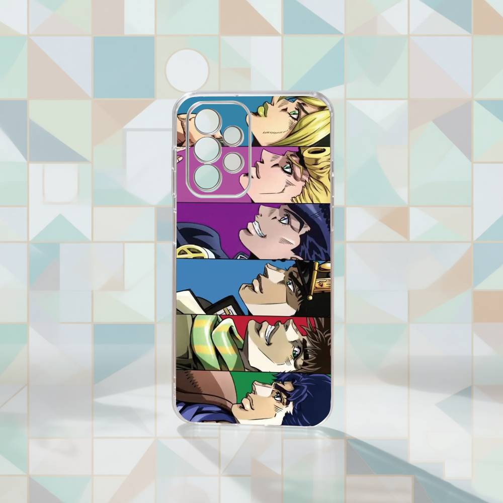 

JoJo s Bizarre Adventure Phone Case For Samsung S25,S24,S21,S22,S23,S30,Ultra,S20,Plus,Fe Transparent Cover Samsung S21plus