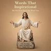 Jesus Open Arm Blessing Statue with Bible Verse Base Resin Christian Figurine Inspirational Religious Sculpture for Desk Mantel Prayer Room