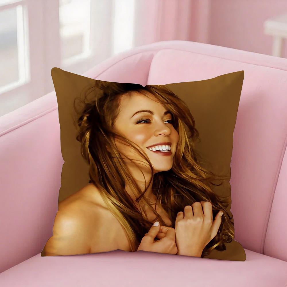 Singer Mariah Carey Pillow Case Cover Square Sofa With Pillow Case For Home Use