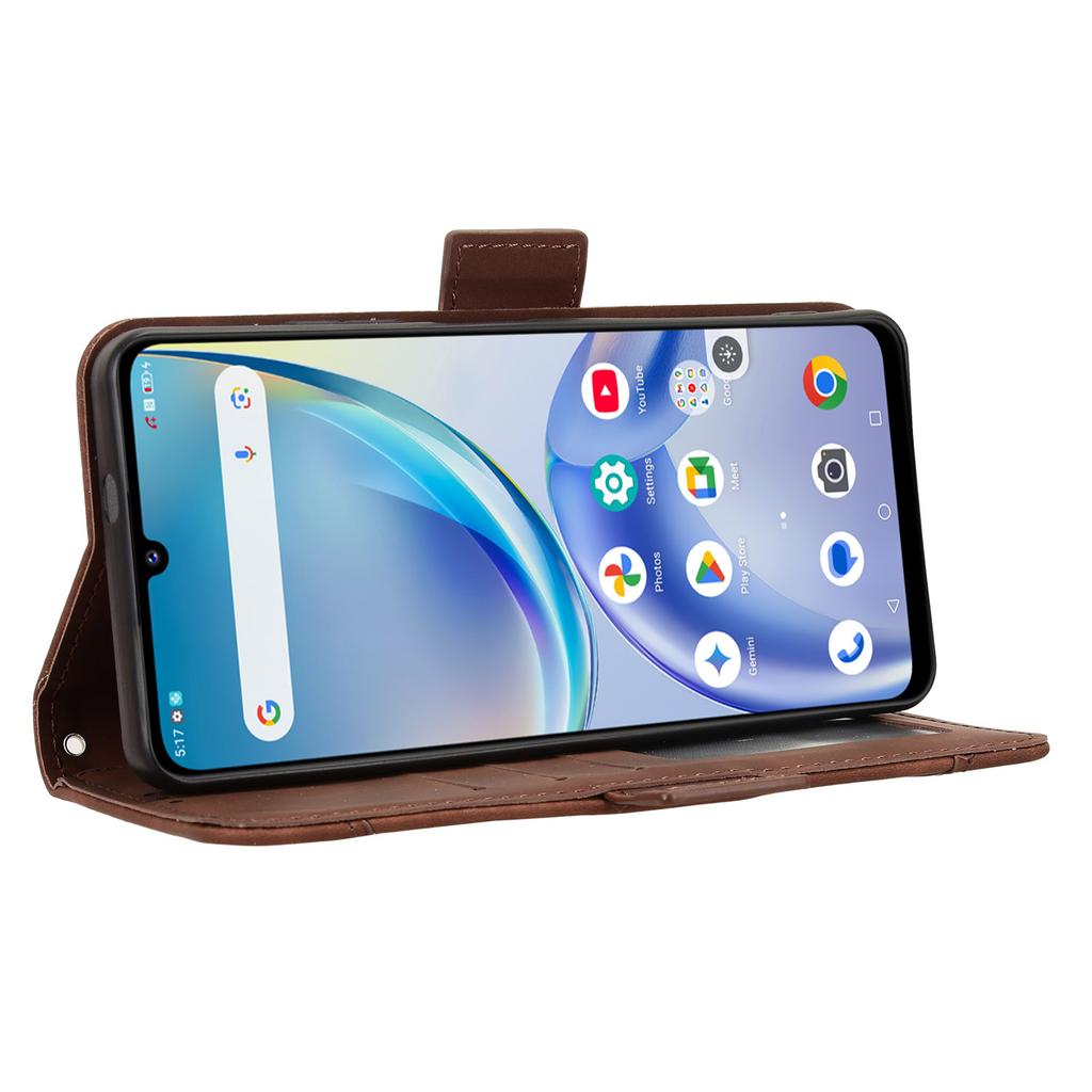 For Oppo A6x 4G Wallet Cases Retro Texture RFID Blocking Leather Phone Cover