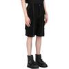Feng Chen Wang Denim Shorts Men's Black Moderate FMS15ST08
