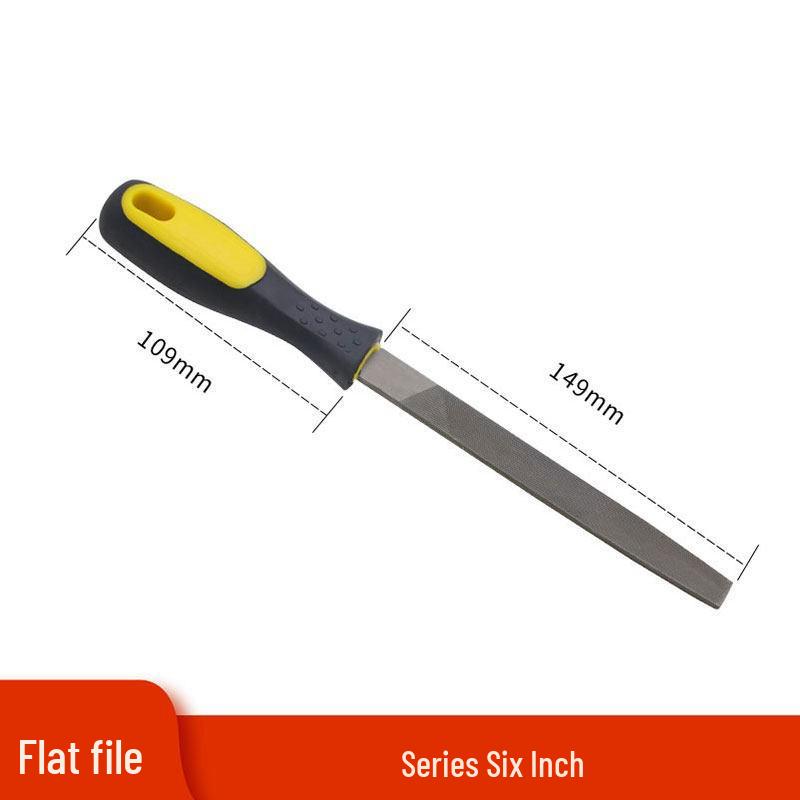 High Hardness Flat File Set: Woodworking, Metal, Jewelry Polishing & Trimming Tool
