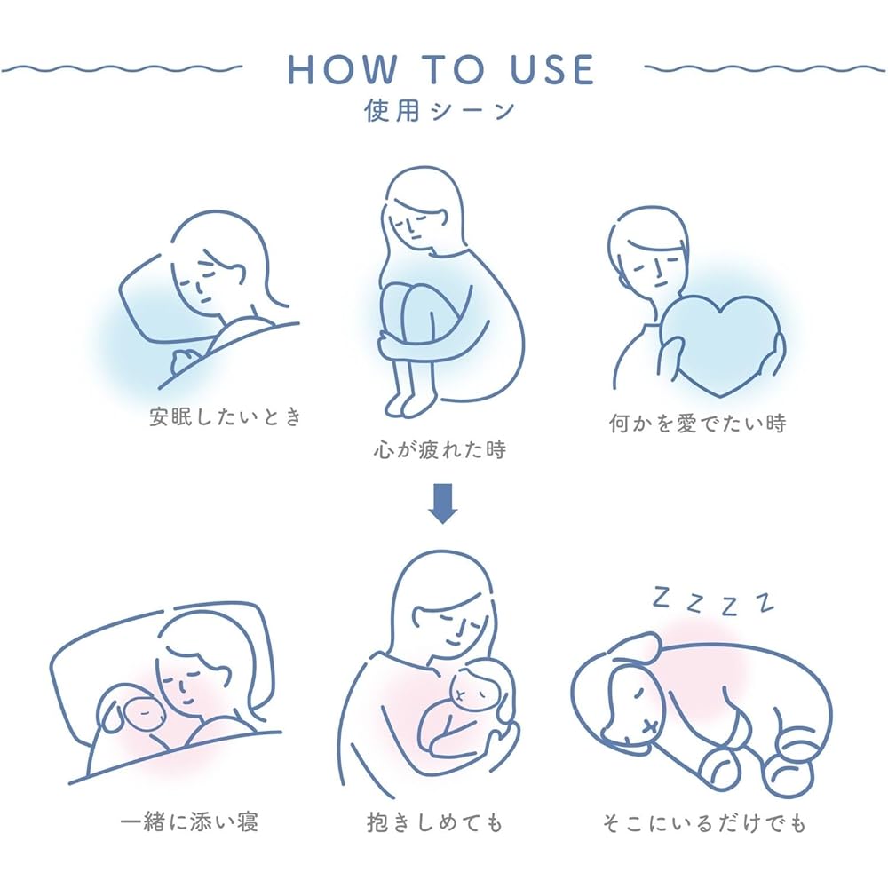 Ribuheart Soine Bear Hugging Pillow 55cm Cute Plush Toy Decorative Cushion