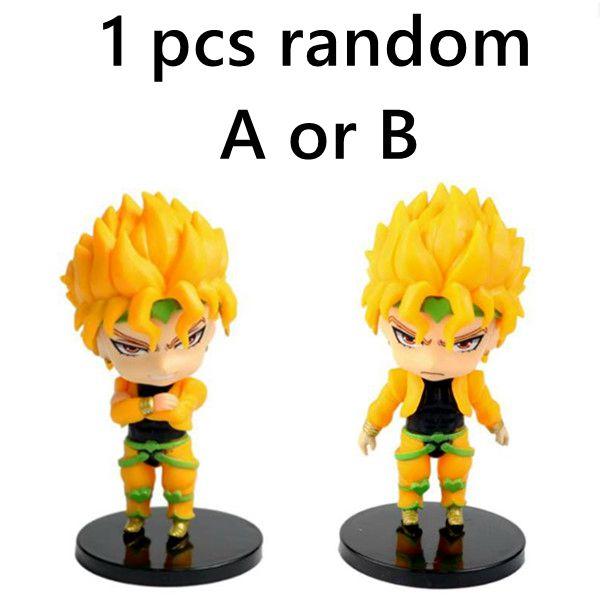 1 Pc Anime JOJO's Bizarre Adventure Golden Wind Action Figures Kujo Jotaro Narancia Ghirga Giorno Giovanna PVC Model Kid Toy