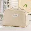 Storage Box Pencil Case 90° Opening Big Pen Bag Aesthetic Stationery Storage Bag  Cosmetic Bag
